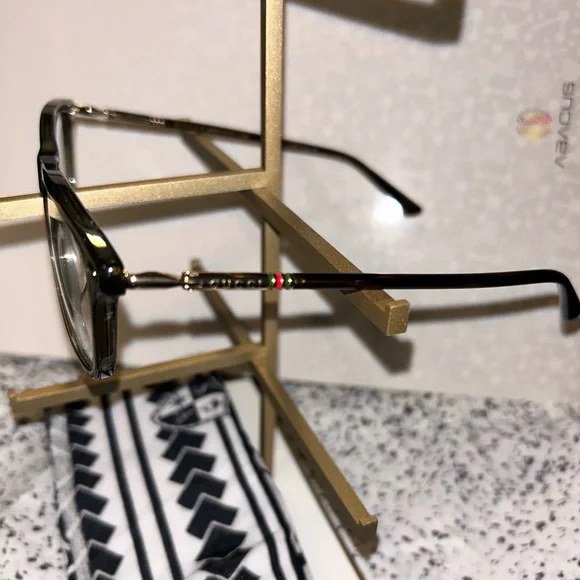 New Plastic Unisex GUCCI Eyeglasses